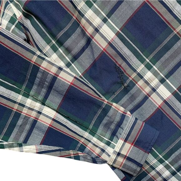 Pendleton pure Virgin wool long sleeve plaid button-down size XL - Picture 4 of 6